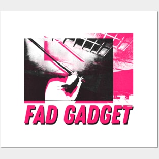 Fad Gadget †† Glitch Design Posters and Art